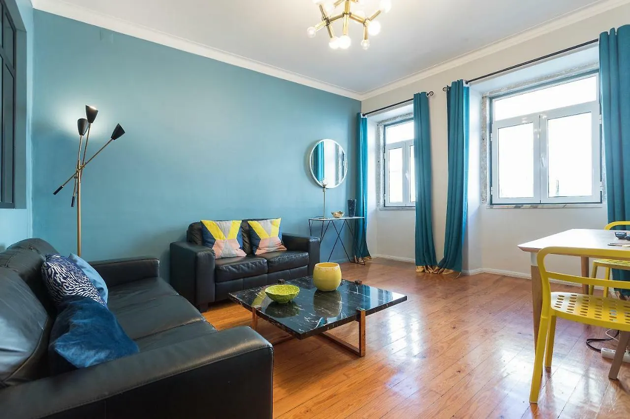Chiado Bairro Alto, Bright And Newly Renovated 3 Bedroom Apartment, Lisbon Historical Center Portugal